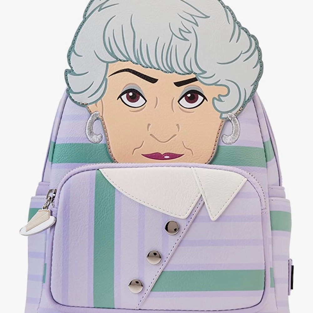 Loungefly the golden girls Dorothy cosplay mini backpack - Picture 2 of 11